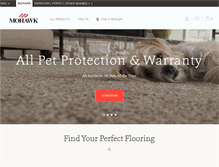 Tablet Screenshot of mohawkflooring.com